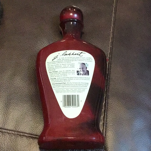 🦌 Vintage Owl Jim Beam Whiskey Bourbon Bottle Collectible 🦌 - Picture 2 of 4